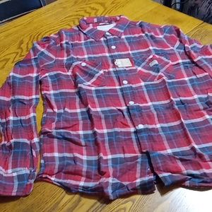 Ralph Lauren Mens Long Sleeve Shirt Large Plaid  DENIM & SUPPLY Cotton New